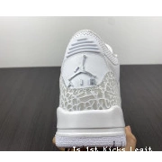 429487-111 'Triple Jordan PS White' Air Retro 3 0808